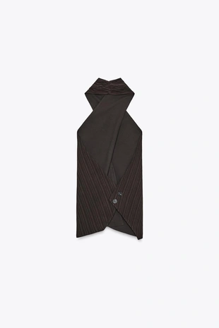 Топ халтер в полоску- Заказать в России