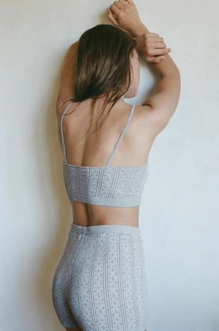 Бралетт POINTELLE с цветком- Заказать в России