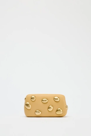 Клатч с металлическими аппликациями- Заказать в России