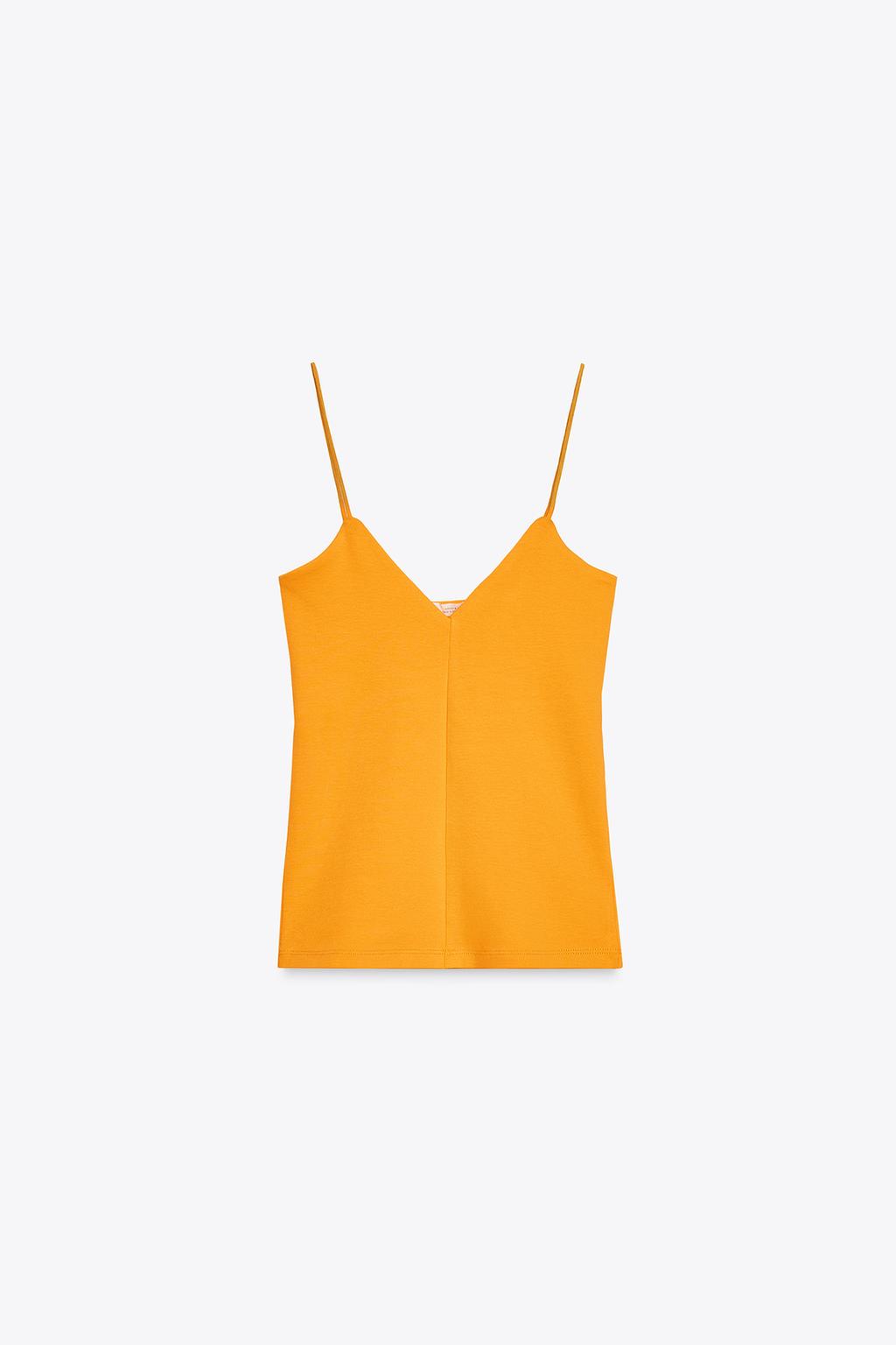 ХЛОПКОВЫЙ ТОП НА БРЕТЕЛЯХ