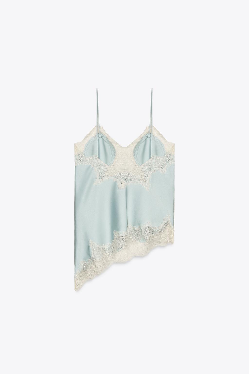 ТОП В БЕЛЬЕВОМ СТИЛЕ С КРУЖЕВОМ — ZW COLLECTION