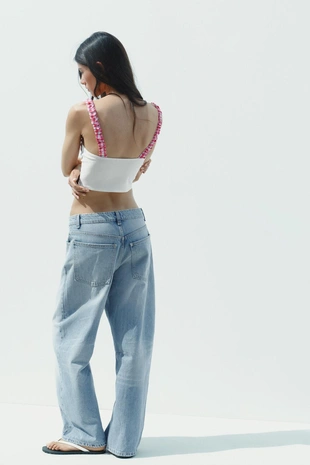 Корсетный топ в клетку виши- Заказать в России