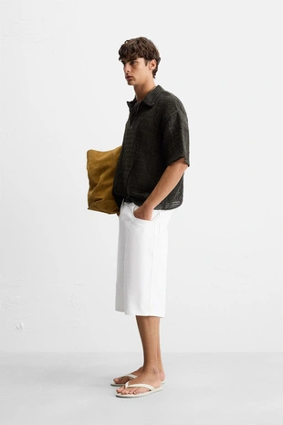 Поло из ткани кроше- Заказать в России