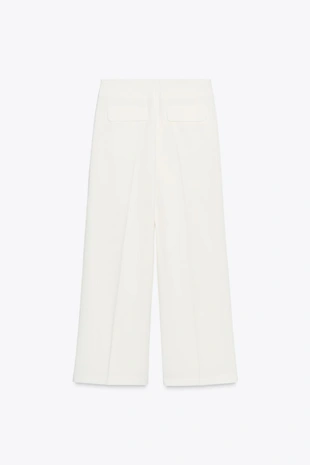 Широкие брюки с защипами- Заказать в России