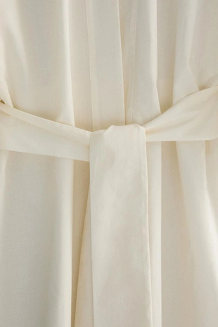 Хлопковый халат с вышивкой- Заказать в России