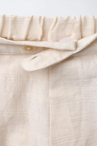 Прямые брюки с текстурным рисунком- Заказать в России