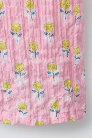 Брюки-кюлоты с цветочным принтом- Заказать в России