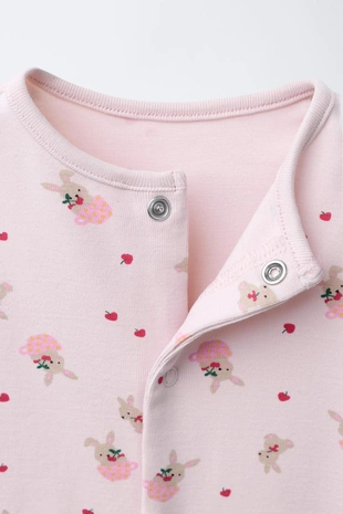 Комбинезон для сна с заменяемой ножкой в виде зайца- Заказать в России