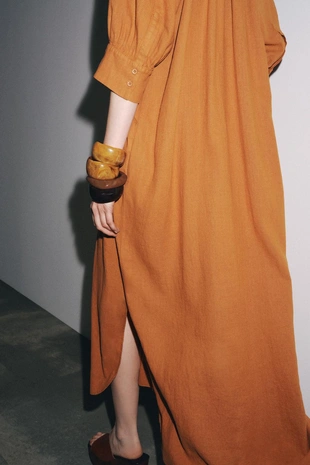 Платье-туника из льна ZW COLLECTION- Заказать в России