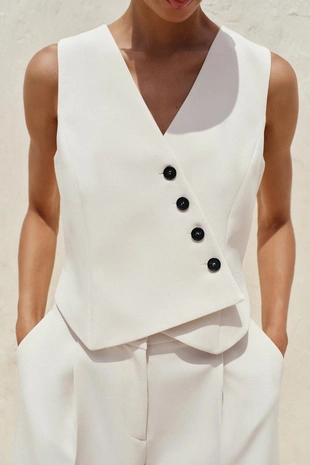 Широкий комбинезон-жилет- Заказать в России