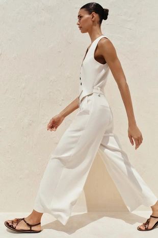 Широкий комбинезон-жилет- Заказать в России