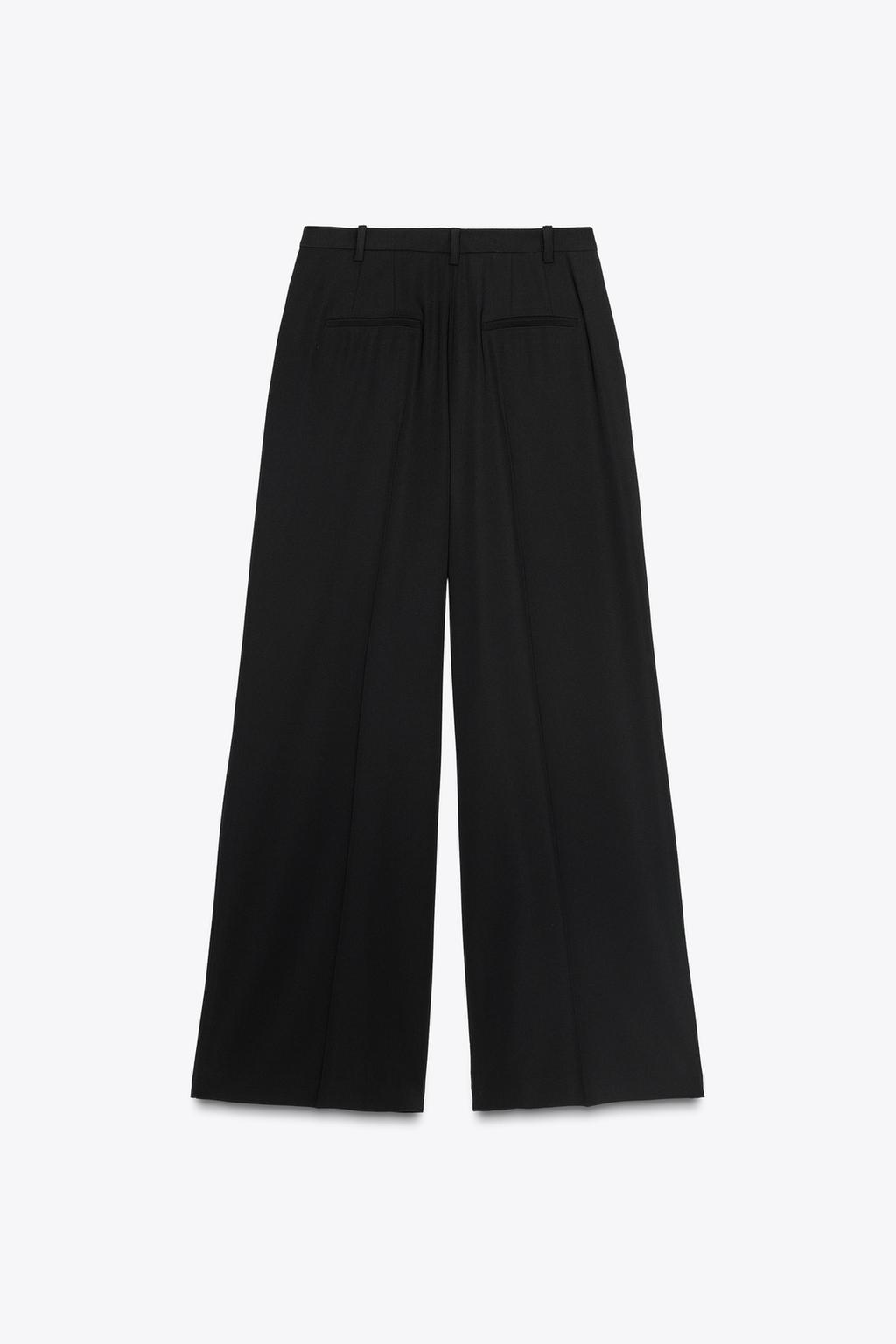 ШИРОКИЕ БРЮКИ С ЗАЩИПАМИ — ZW COLLECTION