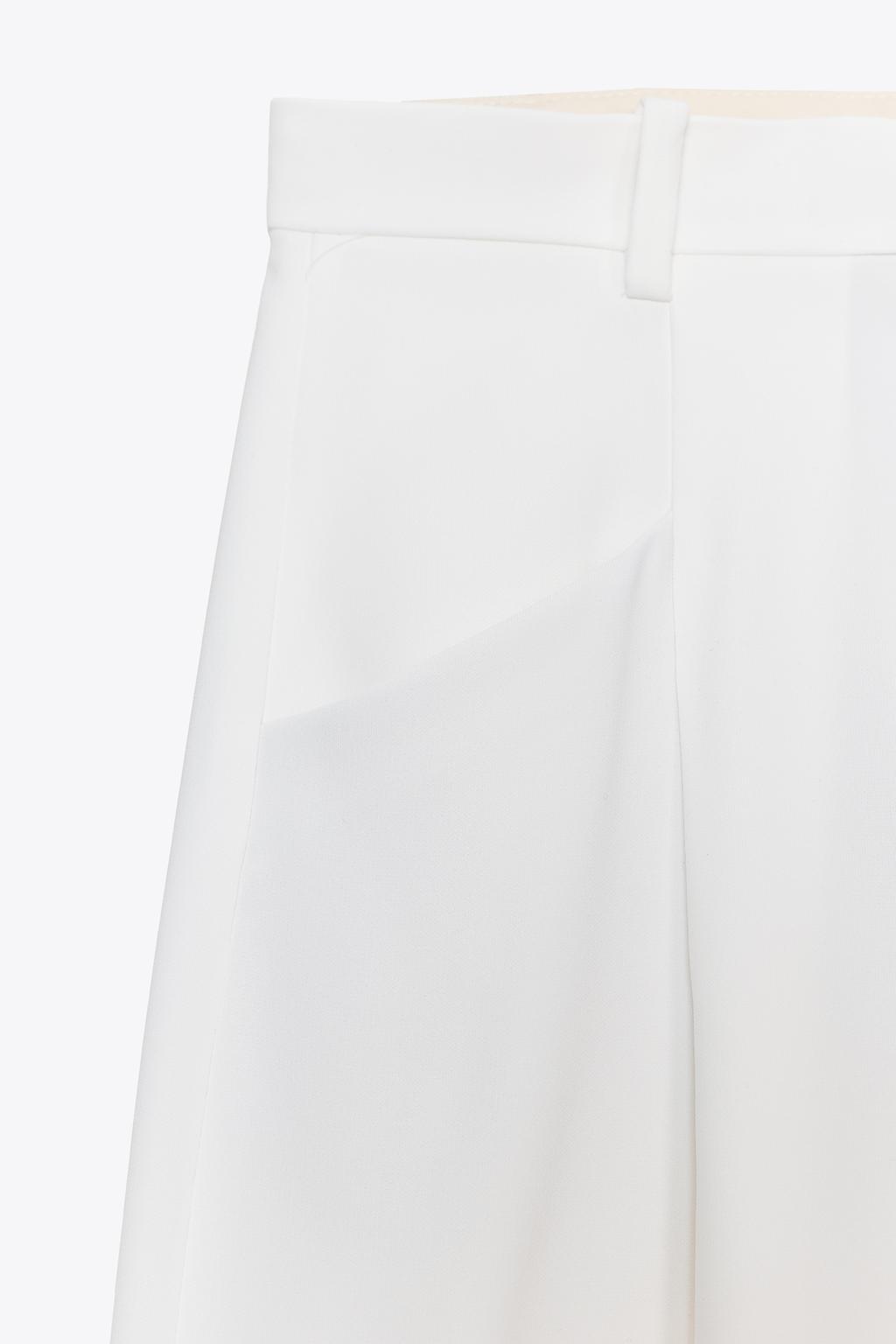 ШИРОКИЕ БРЮКИ С ЗАЩИПАМИ — ZW COLLECTION