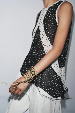 Топ в горох — ZW COLLECTION- Заказать в России