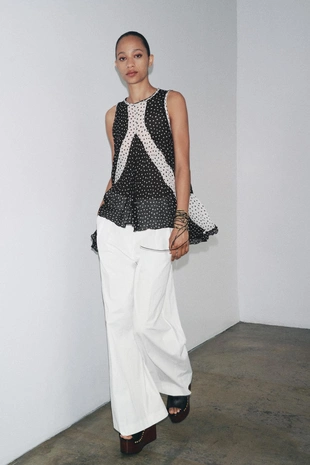 Топ в горох — ZW COLLECTION- Заказать в России