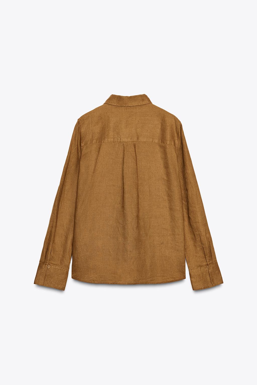РУБАШКА ИЗ 100% ЛЬНА — ZW COLLECTION