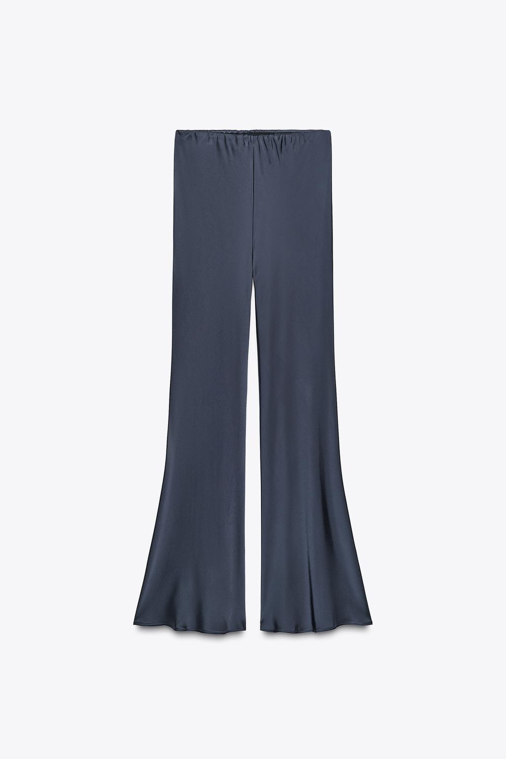 АТЛАСНЫЕ БРЮКИ FLARED ZW COLLECTION