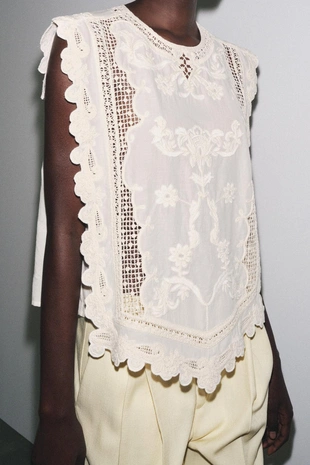 Рубашка с планкой и орюшами — ZW COLLECTION- Заказать в России