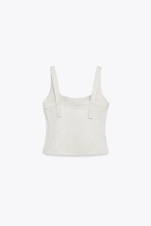 Атласный топ-бюстье- Заказать в России