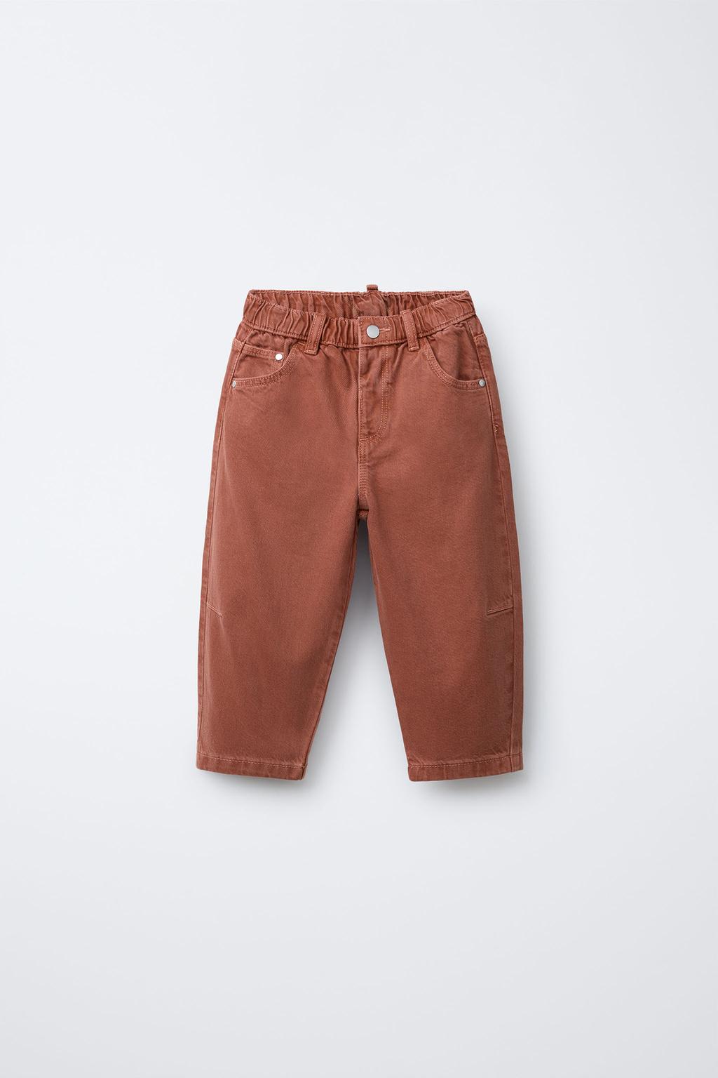 БРЮКИ BAGGY ИЗ ТВИЛА