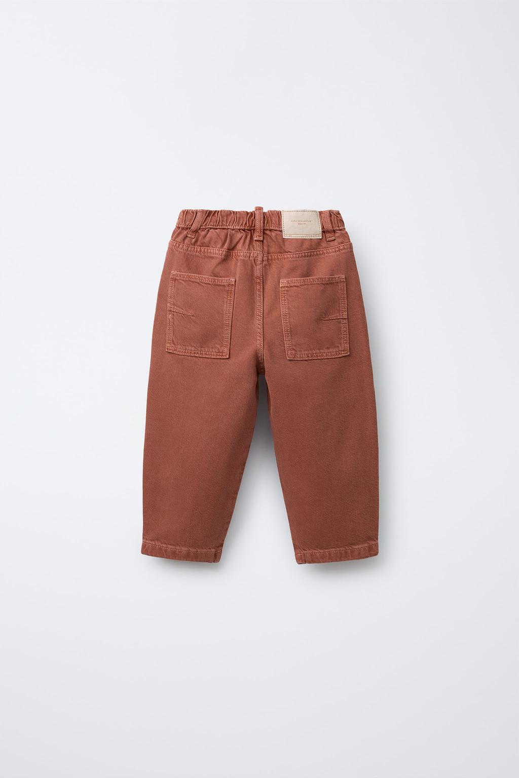 БРЮКИ BAGGY ИЗ ТВИЛА