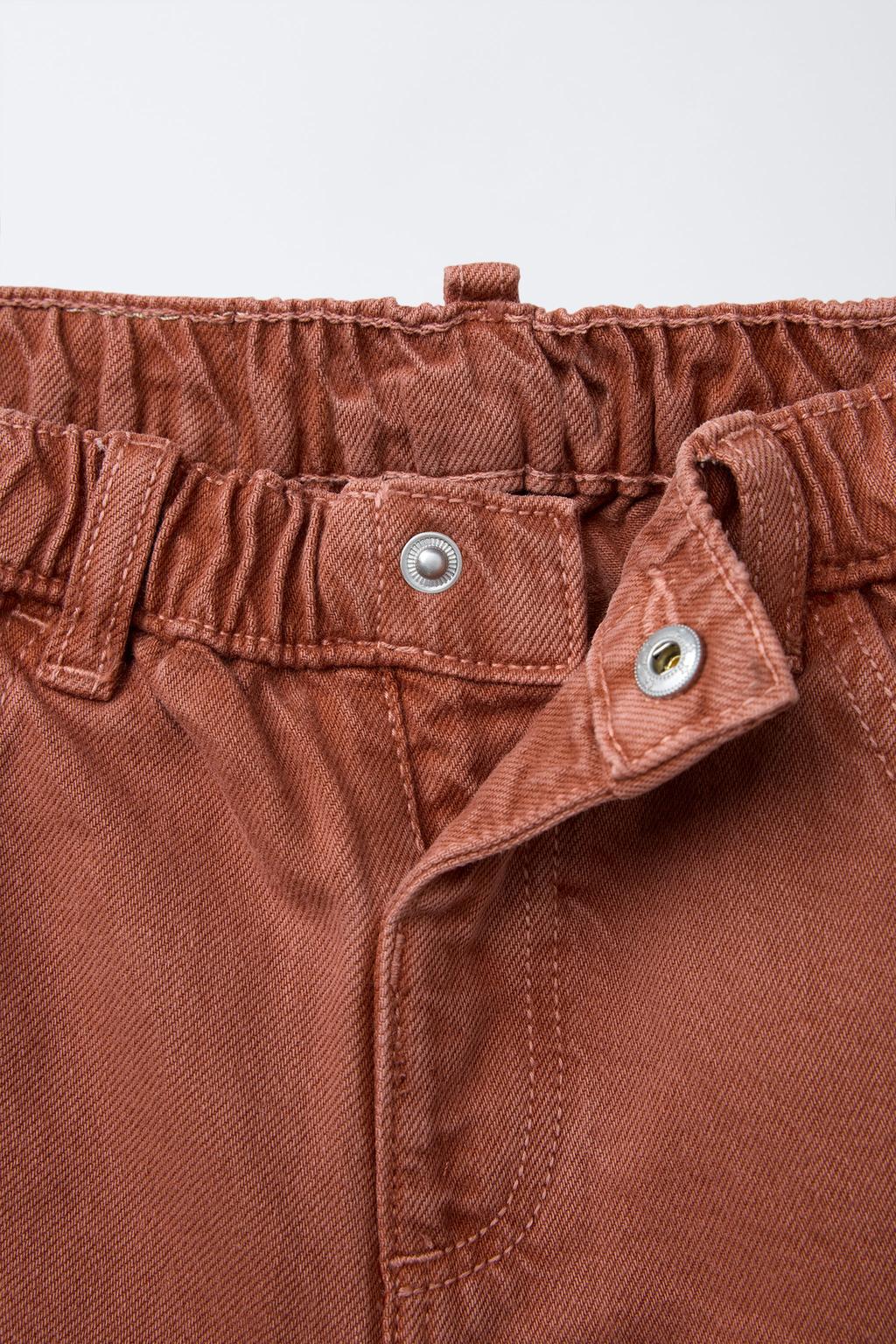 БРЮКИ BAGGY ИЗ ТВИЛА
