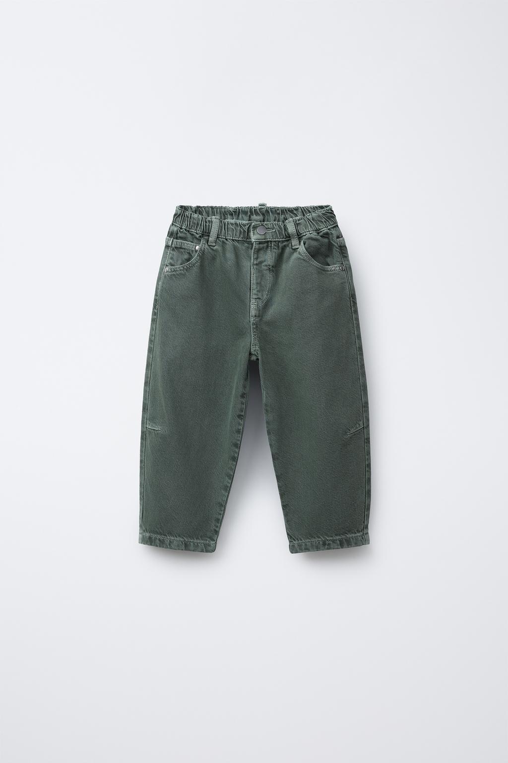 БРЮКИ BAGGY ИЗ ТВИЛА