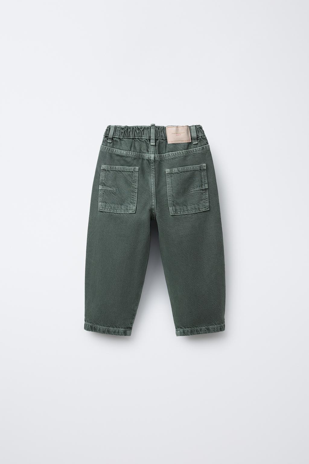 БРЮКИ BAGGY ИЗ ТВИЛА