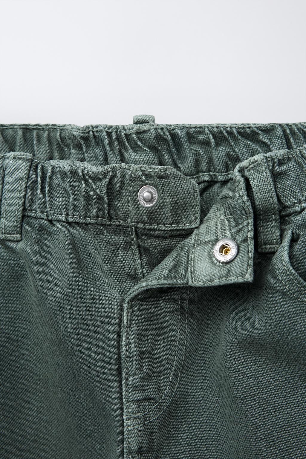 БРЮКИ BAGGY ИЗ ТВИЛА
