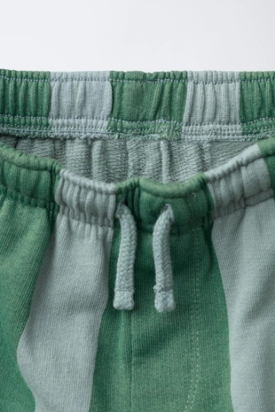 Брюки флисовые кюлоты в полоску- Заказать в России