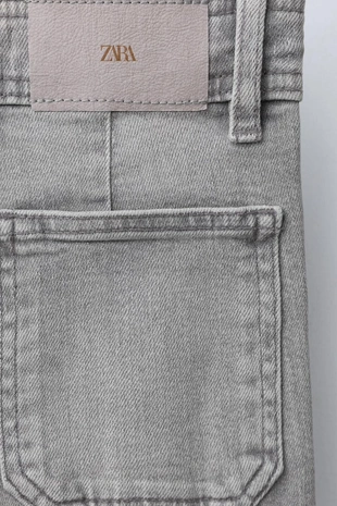 Grey | 4551/711/802 - Zara Джинсы MARINE