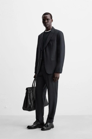 Костюмные брюки в елочку- Заказать в России