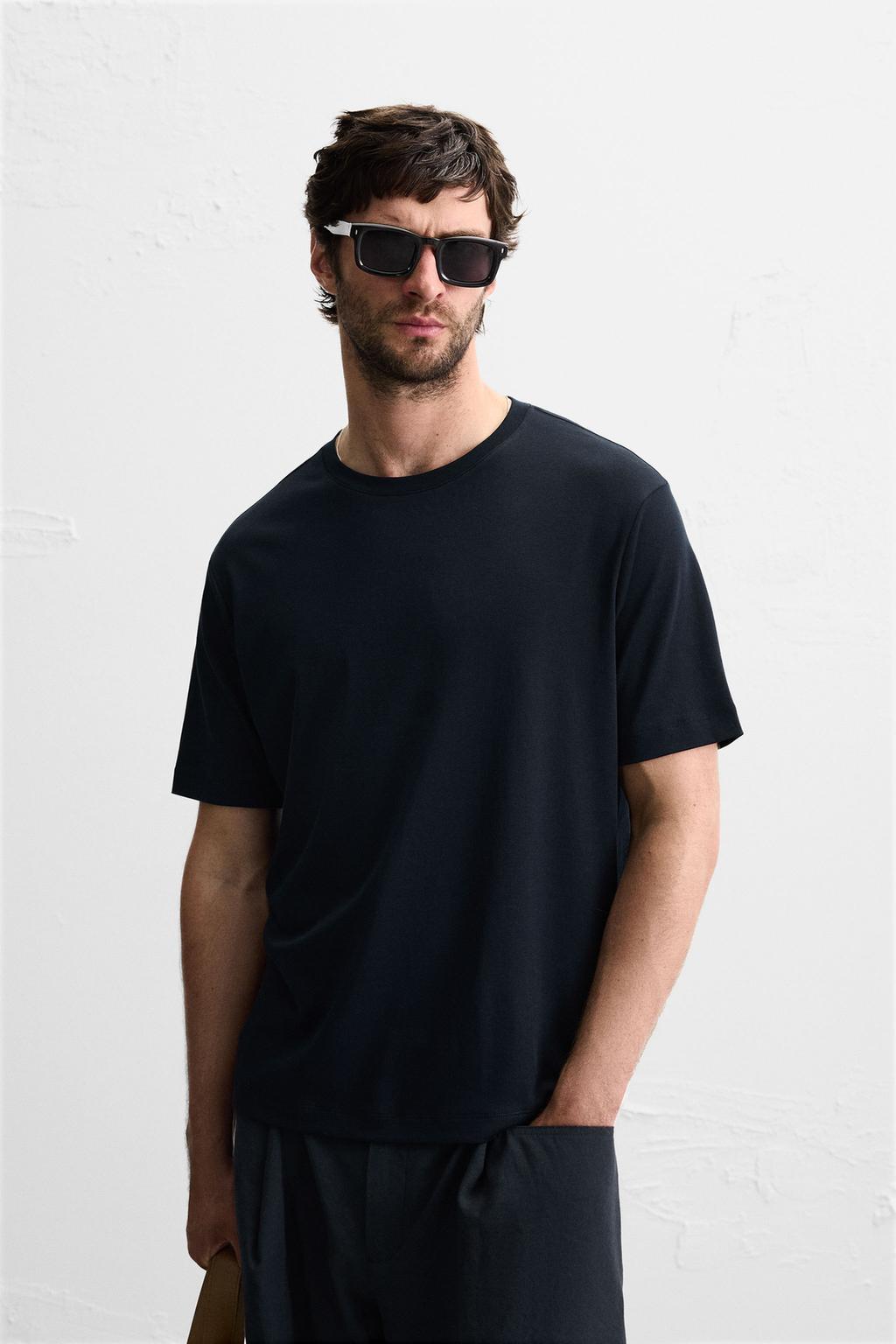 ФУТБОЛКА REGULAR FIT ИЗ ХЛОПКА SUPIMA®