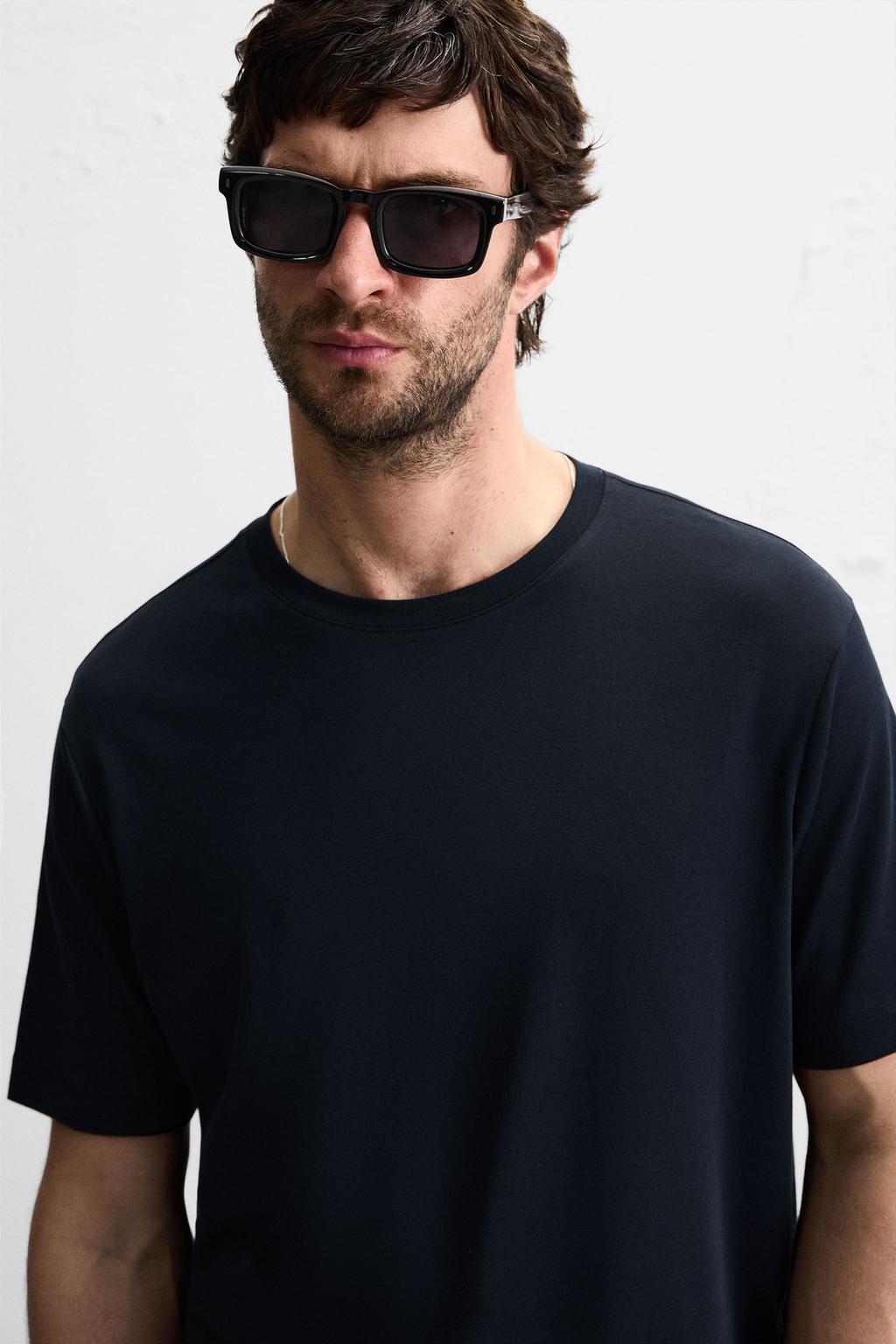 ФУТБОЛКА REGULAR FIT ИЗ ХЛОПКА SUPIMA®