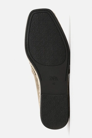 Кожаные эспадрильи