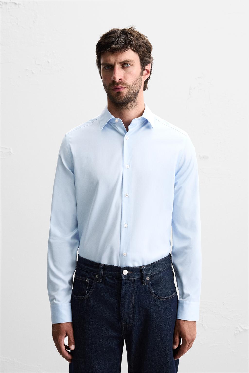 ПРИТАЛЕННАЯ РУБАШКА SLIM FIT