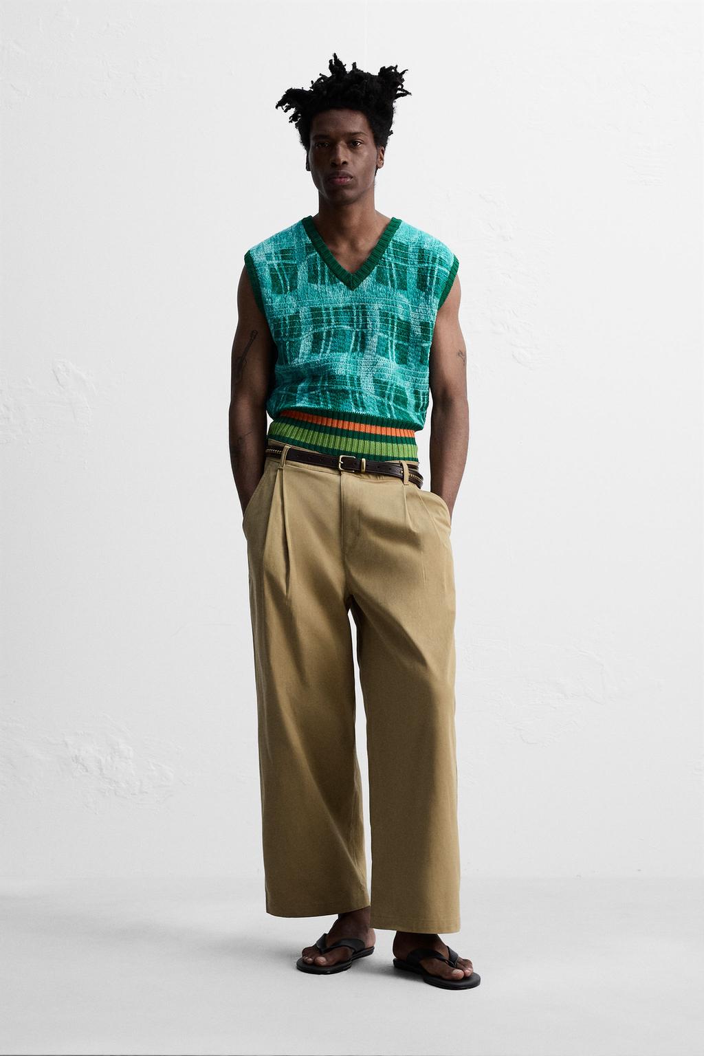 БРЮКИ WIDE FIT СО СКЛАДКАМИ © OTIS KWAME KYE QUAICOE