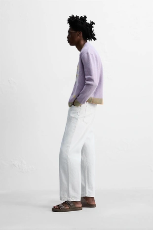 Жаккардовый кардиган с цветочным принтом © OTIS KWAME KYE QUAICOE- Заказать в России