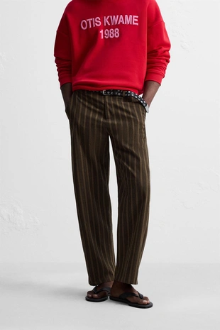 Брюки BALLOON FIT в полоску © OTIS KWAME KYE QUAICOE- Заказать в России