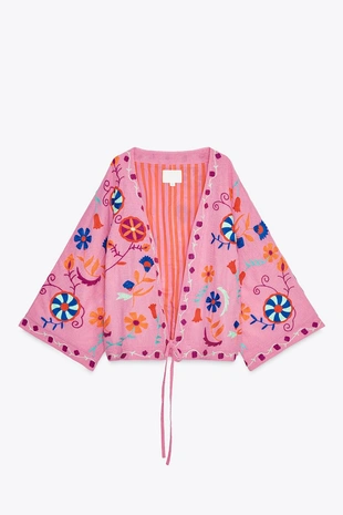 Кафтан с вышивкой- Заказать в России