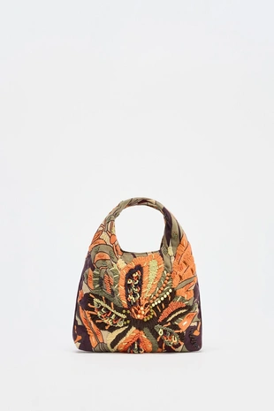 Сумка с разноцветным бисером- Заказать в России