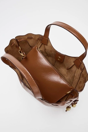 Сумка с ручками и бусинами- Заказать в России