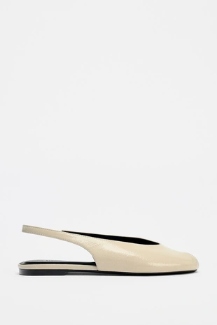 Туфли-слингбэки с открытым носком- Заказать в России