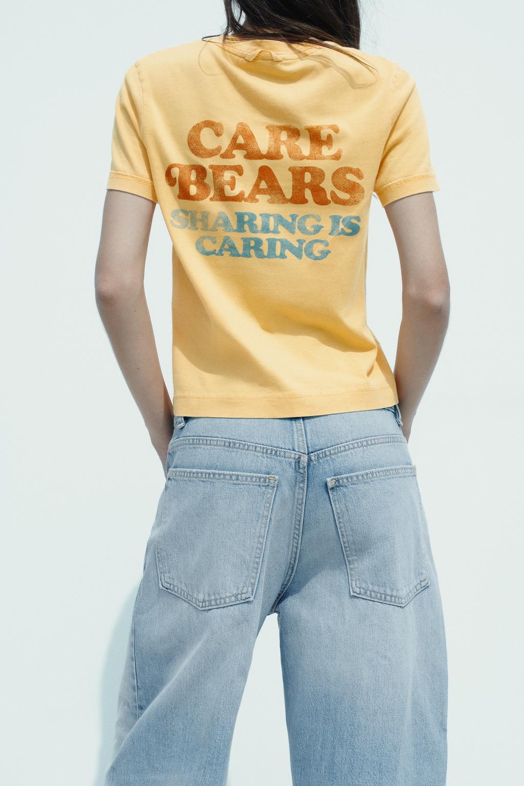 ФУТБОЛКА С ЭФФЕКТОМ ПОТЕРТОСТИ CARE BEARS™