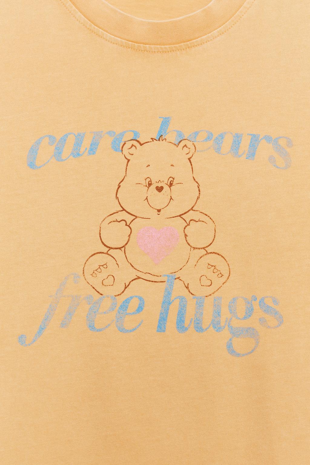 ФУТБОЛКА С ЭФФЕКТОМ ПОТЕРТОСТИ CARE BEARS™