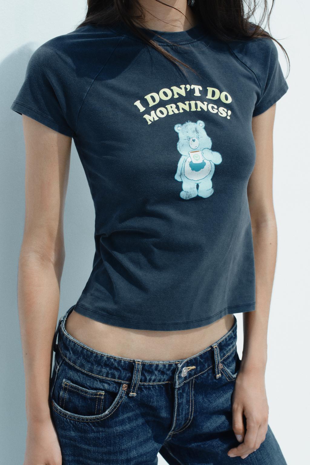 ФУТБОЛКА С ЭФФЕКТОМ ПОТЕРТОСТИ CARE BEARS™