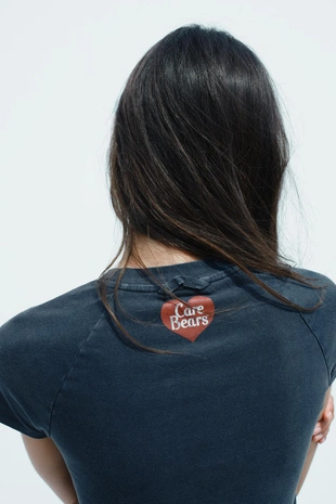 Футболка с эффектом потертости CARE BEARS™- Заказать в России