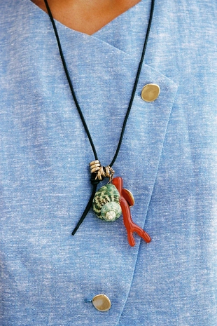 Льняной жилет внахлест- Заказать в России