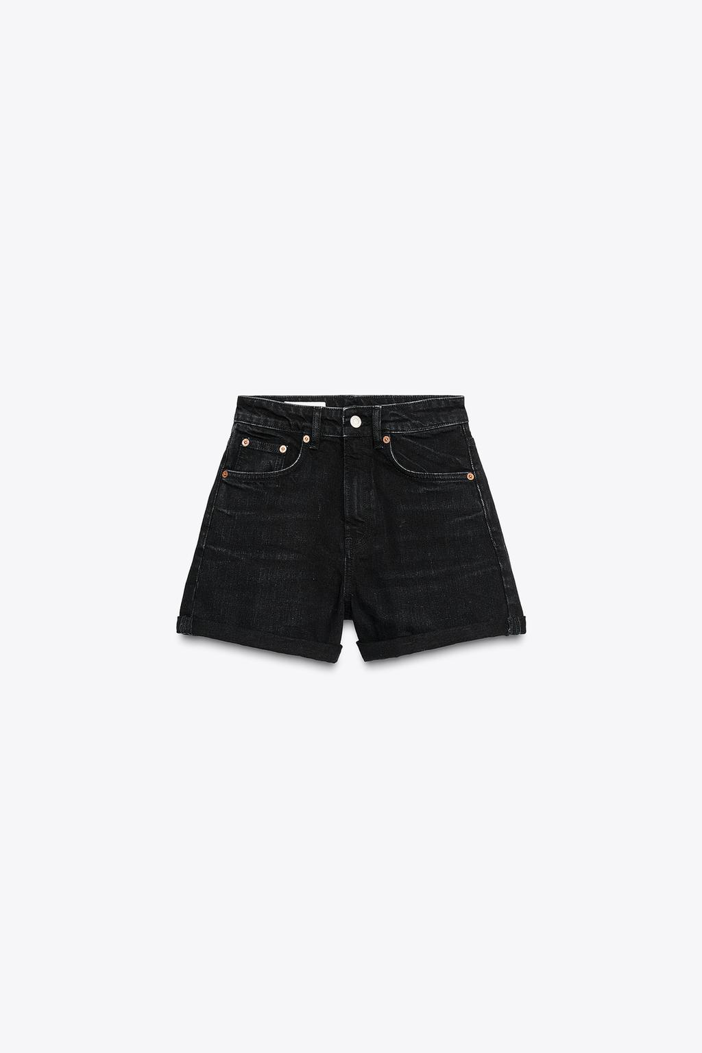ШОРТЫ TRF MOM FIT С ВЫСОКОЙ ПОСАДКОЙ