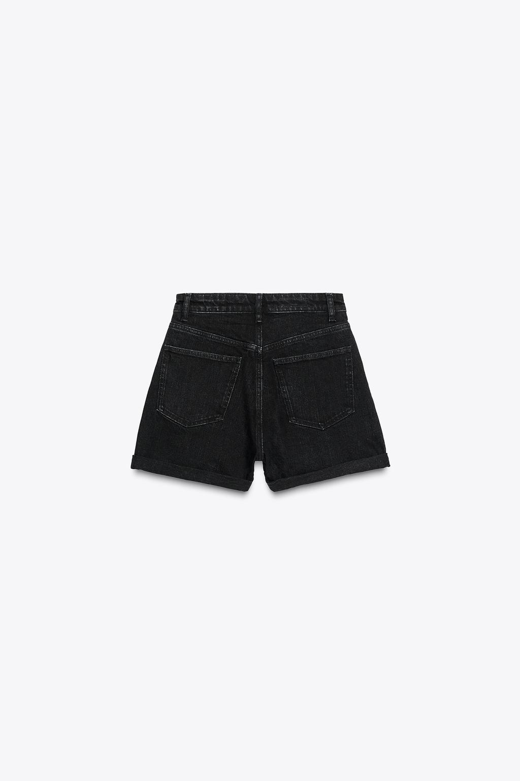 ШОРТЫ TRF MOM FIT С ВЫСОКОЙ ПОСАДКОЙ
